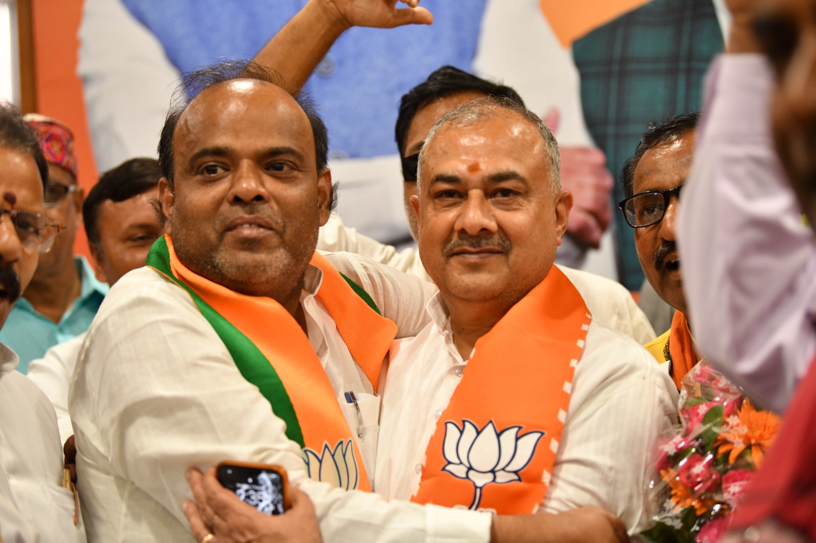 JDU Leader Pramod ChandraVanshi Joins BJP in New Delhi
